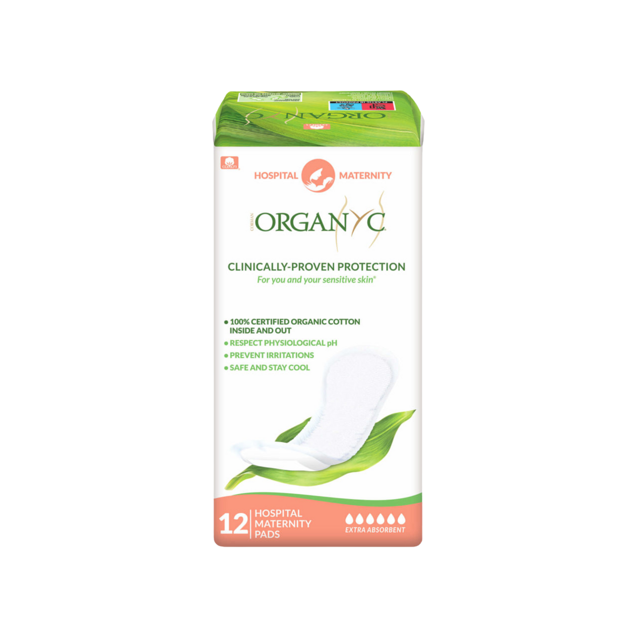 Organyc Hospital Maternity Pads