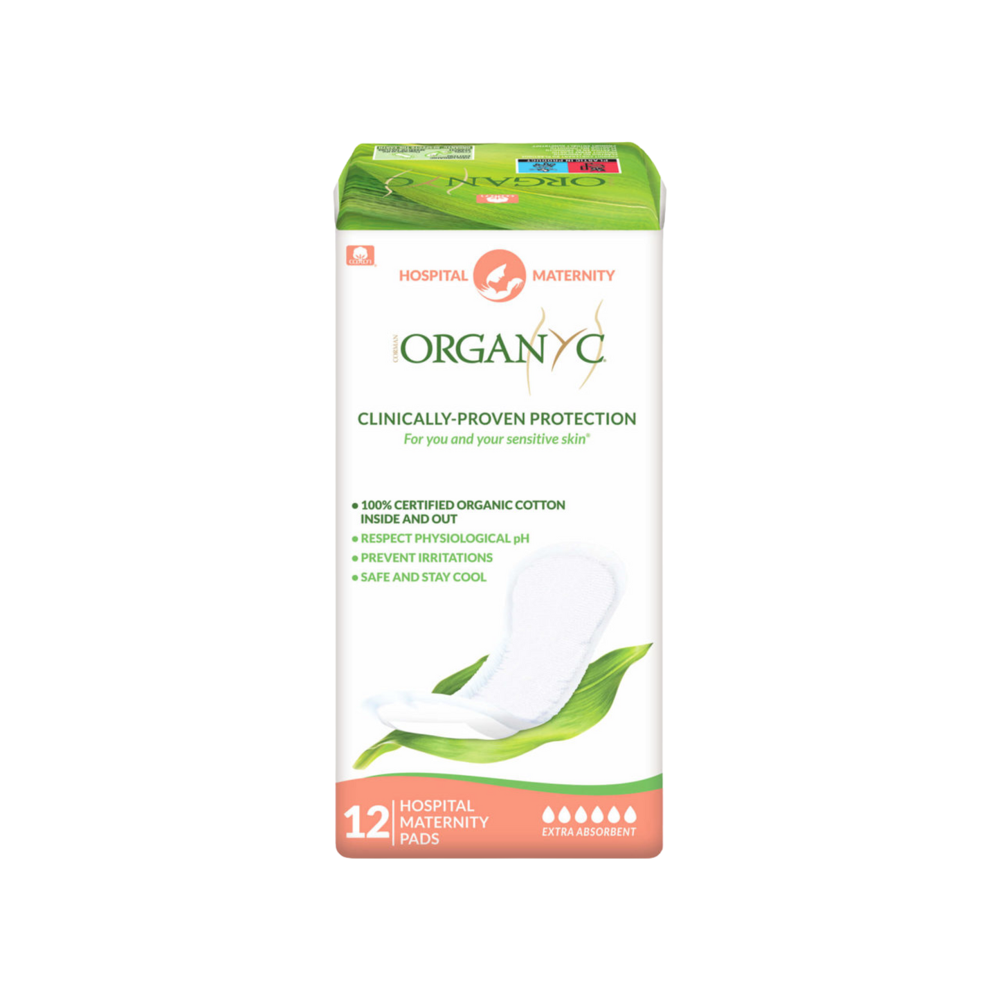 Organyc Hospital Maternity Pads