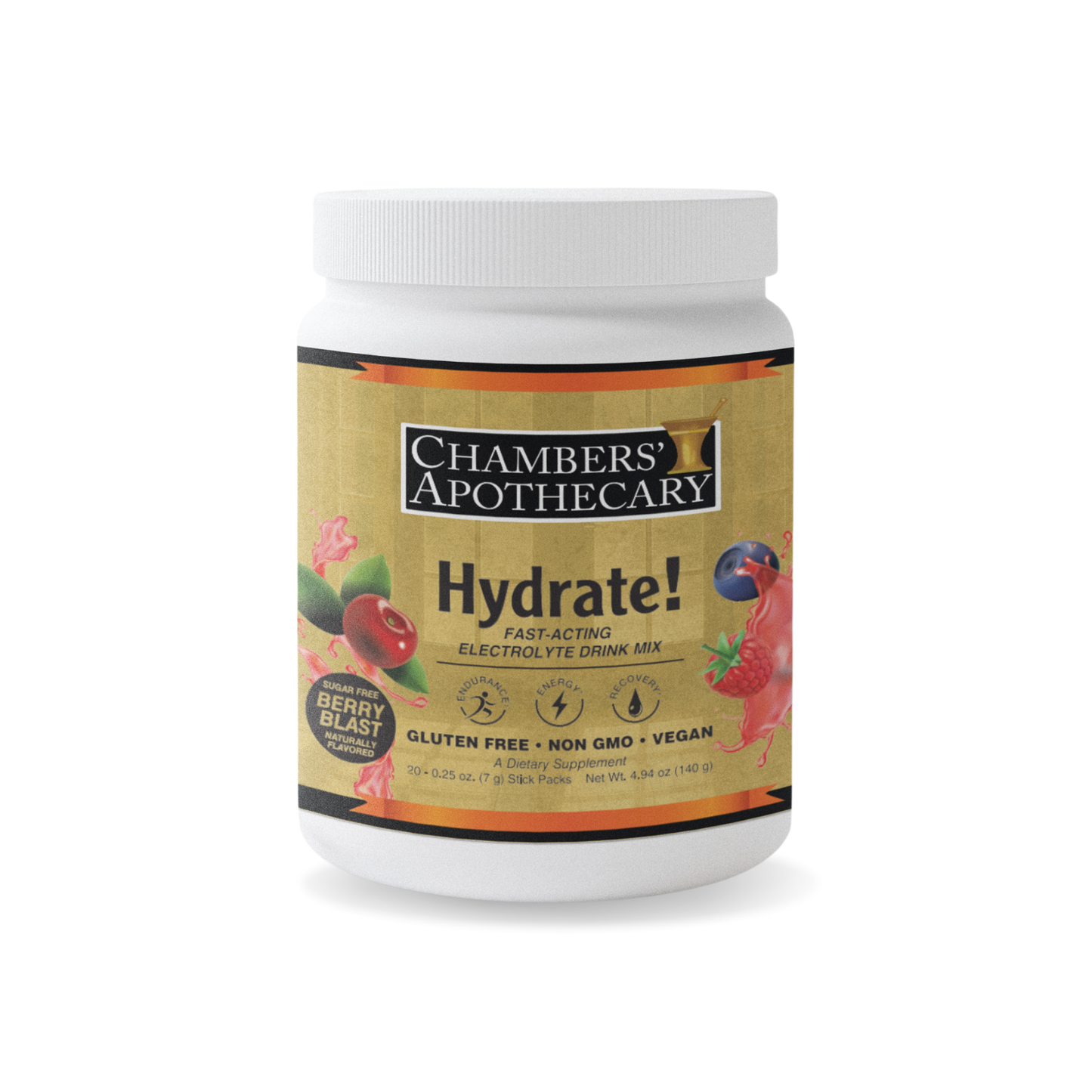 Hydrate! Electrolyte Drink Mix
