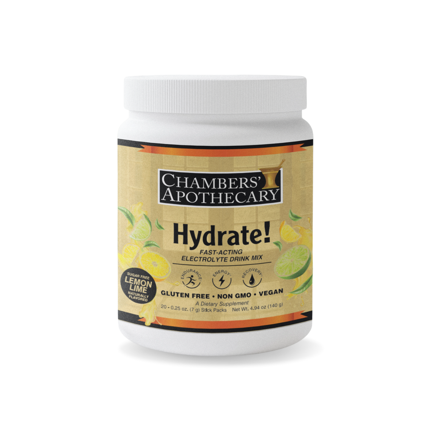 Hydrate! Electrolyte Drink Mix