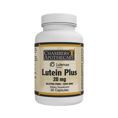 Lutein Plus 20mg 30ct.