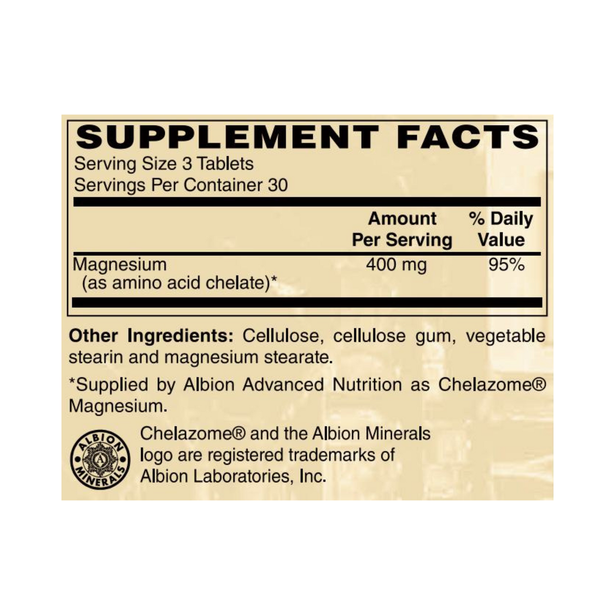 Gold Standard Magnesium Chelates