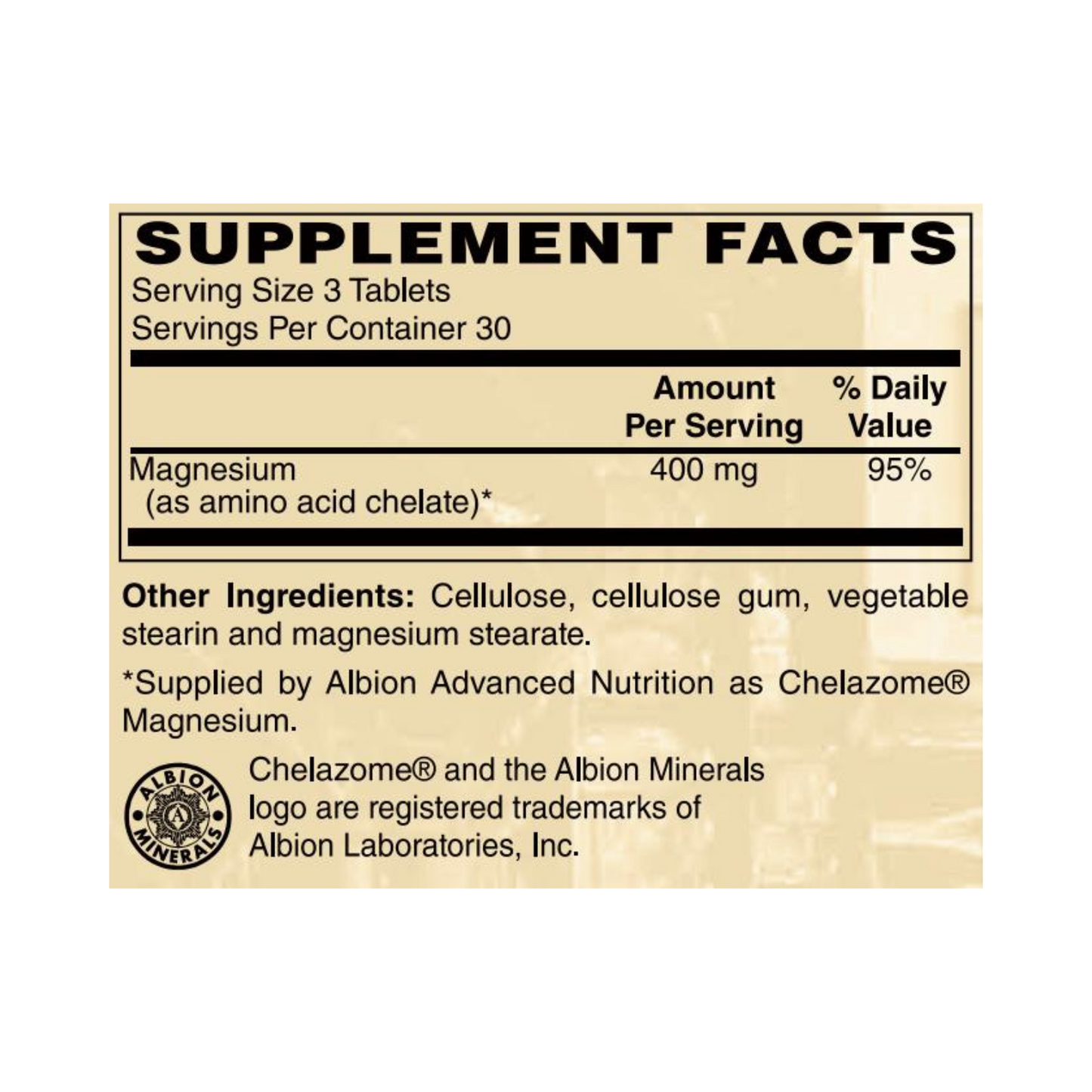 Gold Standard Magnesium Chelates