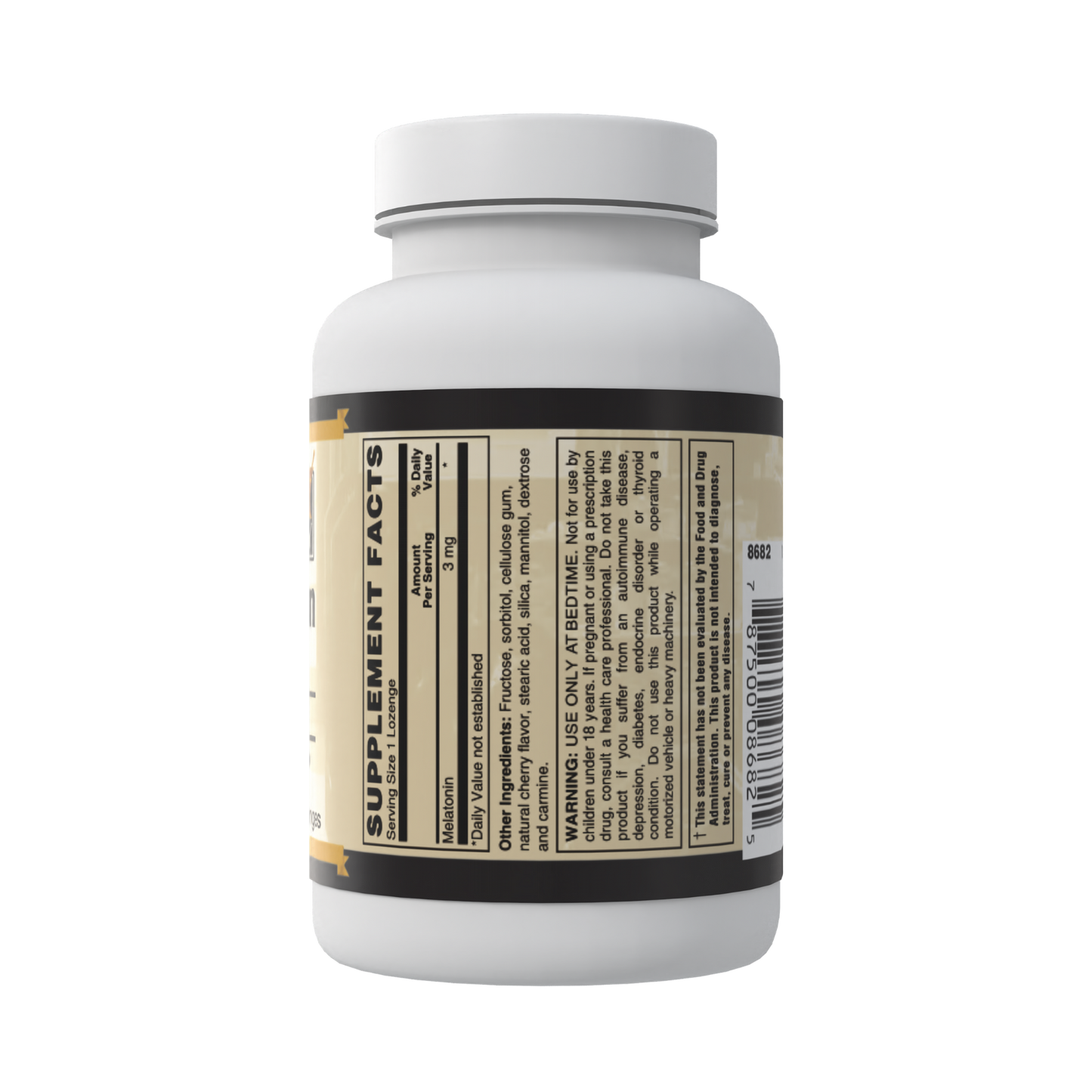 Melatonin 3mg Lozenges 90c