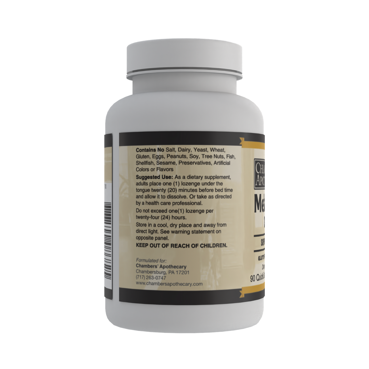 Melatonin 3mg Lozenges 90c