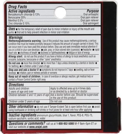 Orajel Toothache & Gum