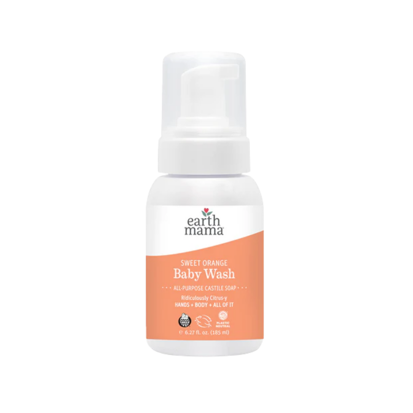 Earth Mama Orange Baby Wash