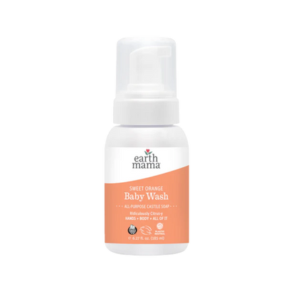 Earth Mama Orange Baby Wash