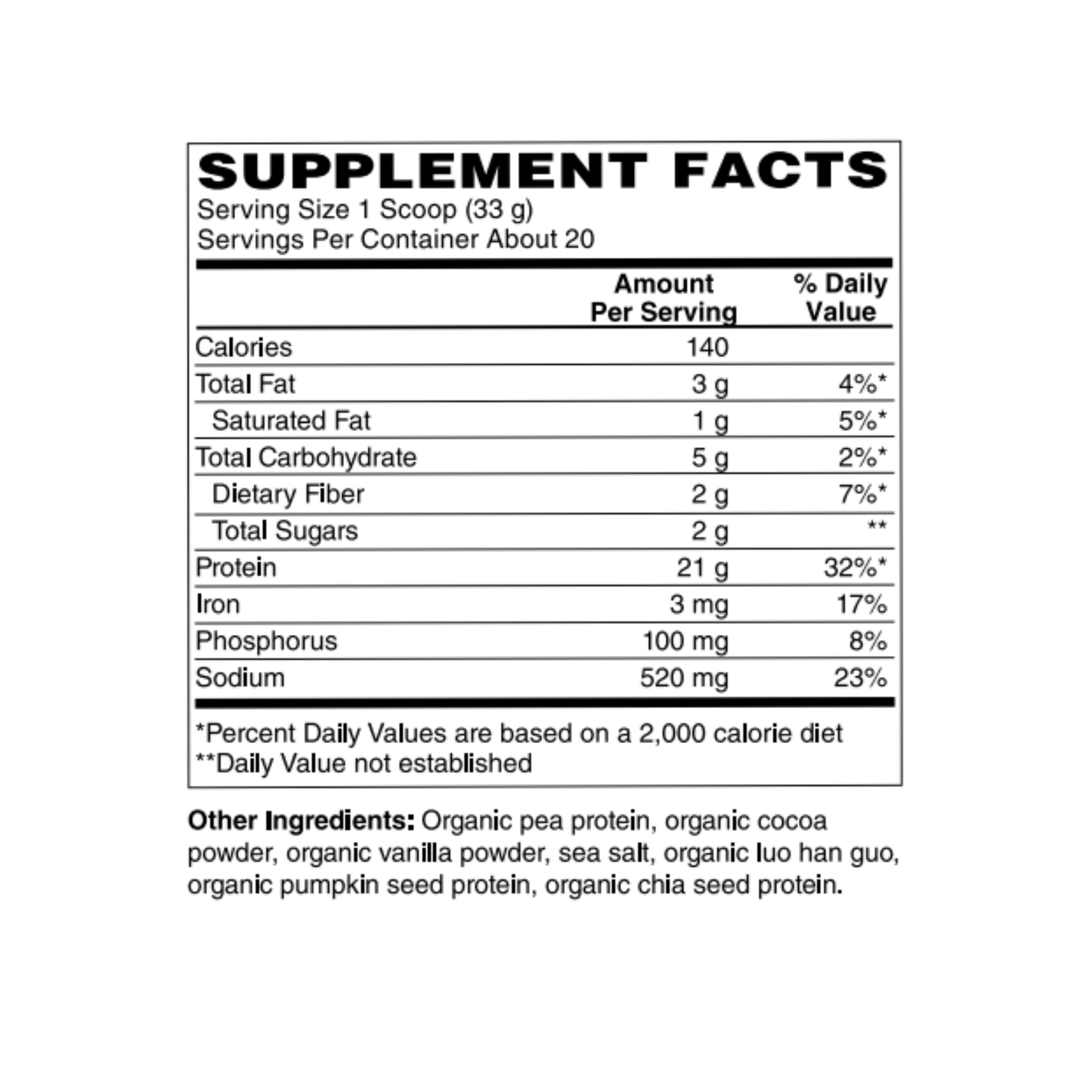 Plant Protein 1.1 lb