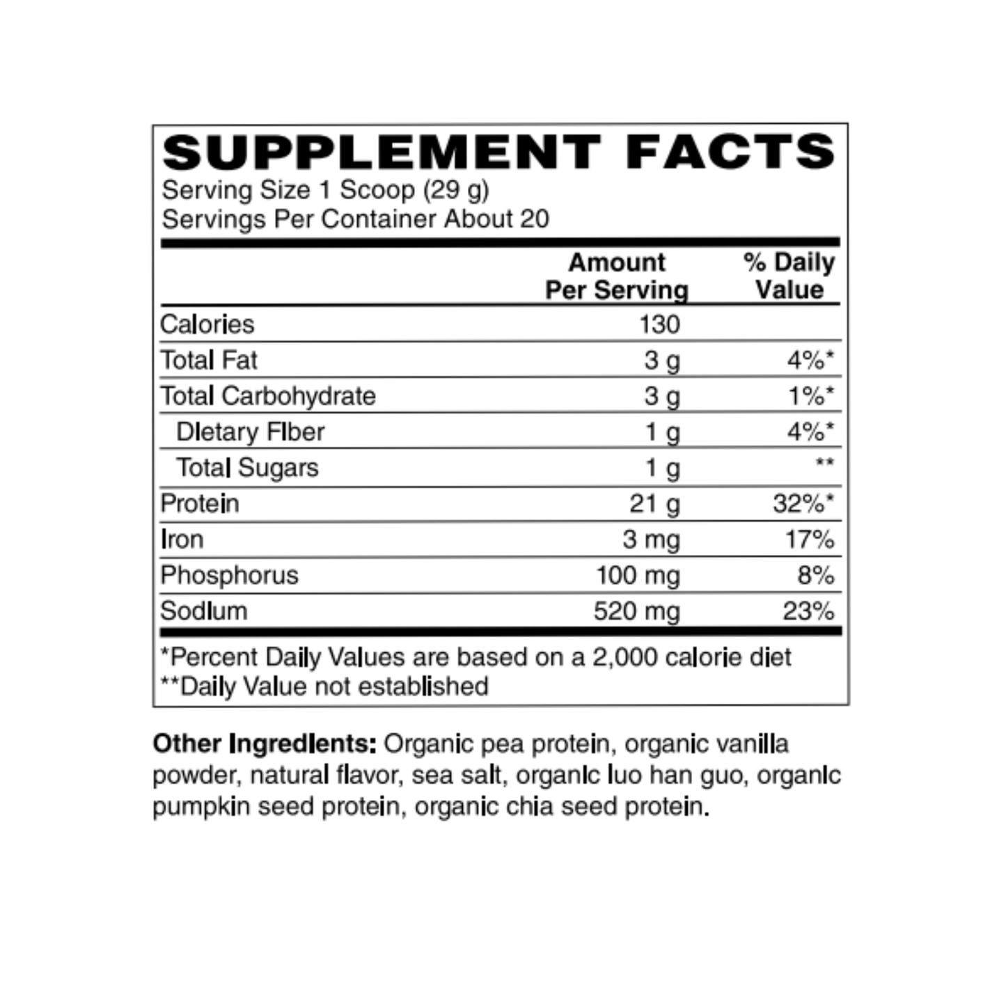 Plant Protein 1.1 lb