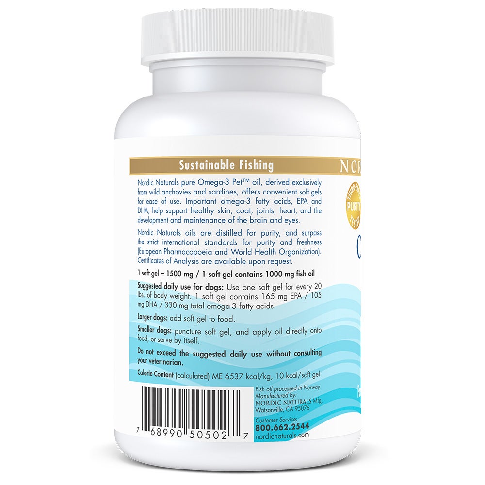 Nordic Naturals Omega-3 Pet