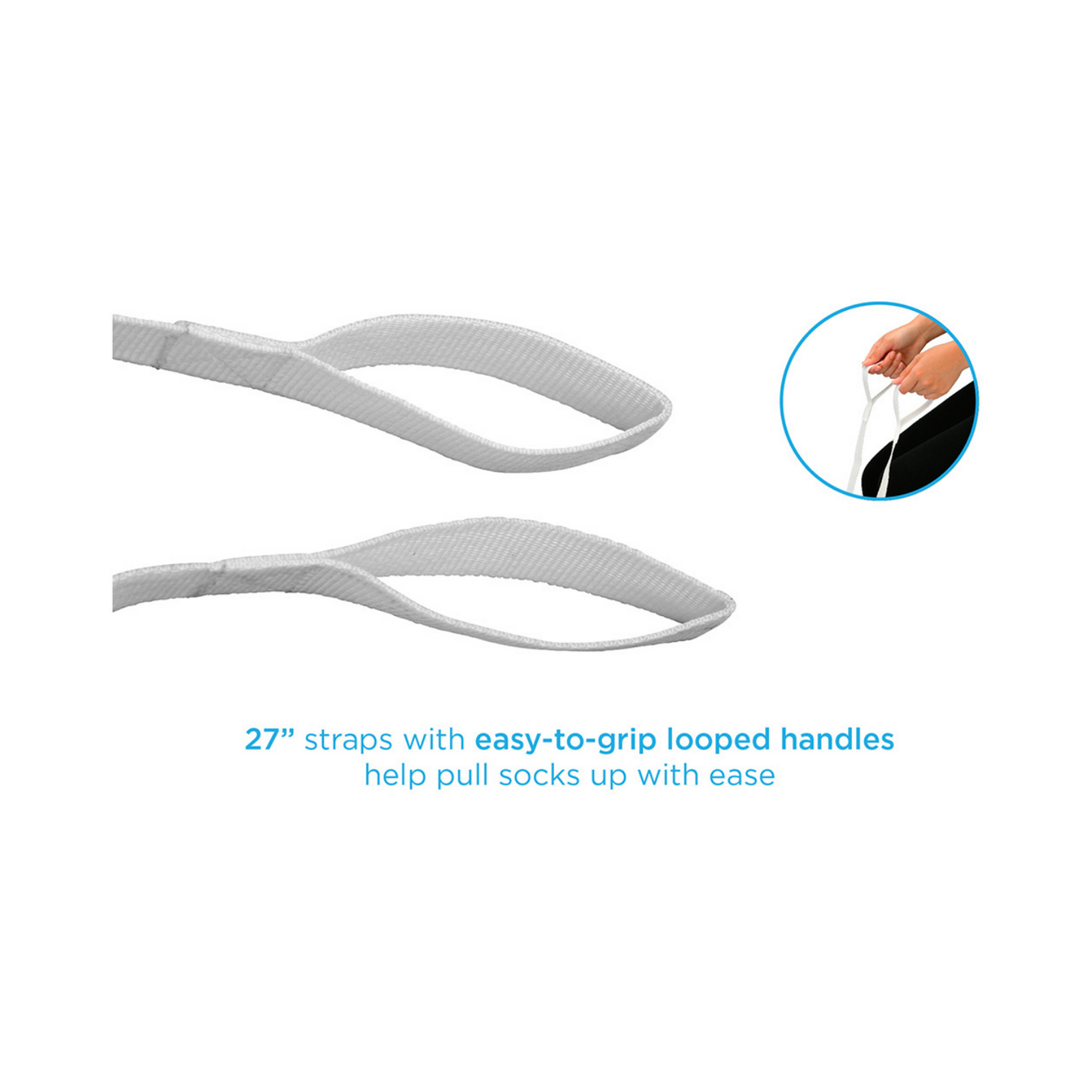 Terry Cloth Sock Aid