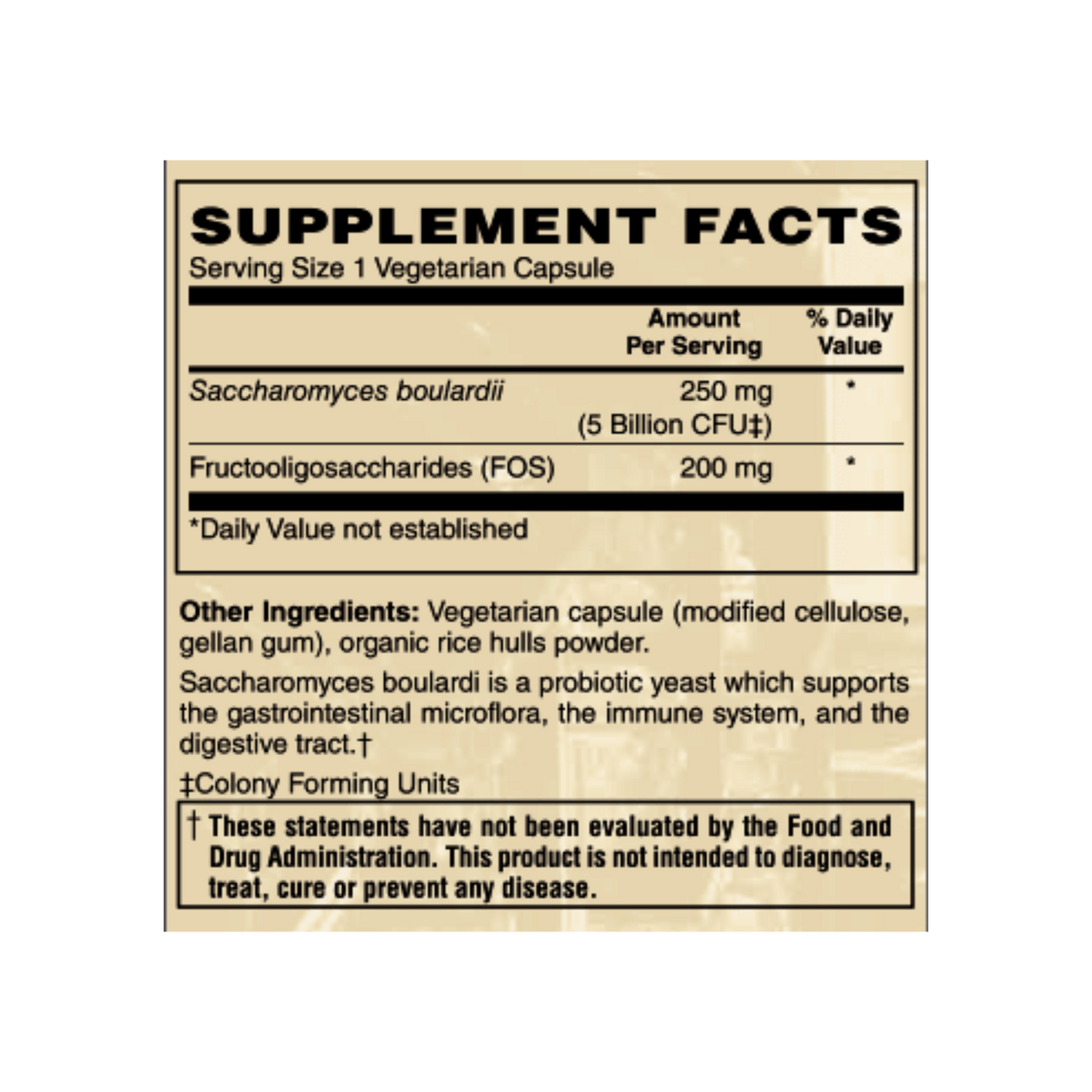 Saccharomyces Boulardii 90c