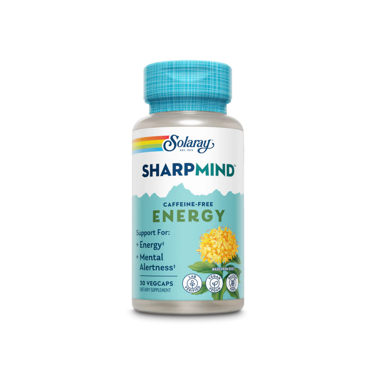 Solaray SharpMind Nootropics Energy
