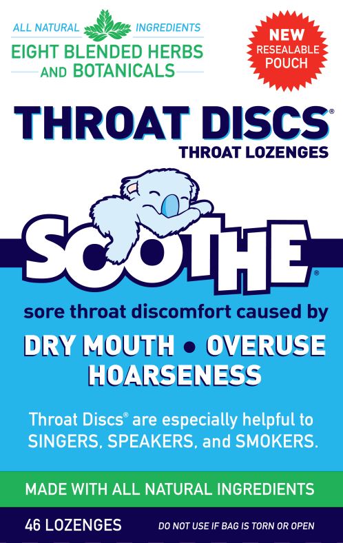 Soothe Throat Discs