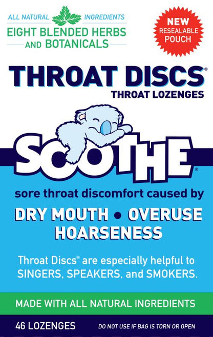 Soothe Throat Discs