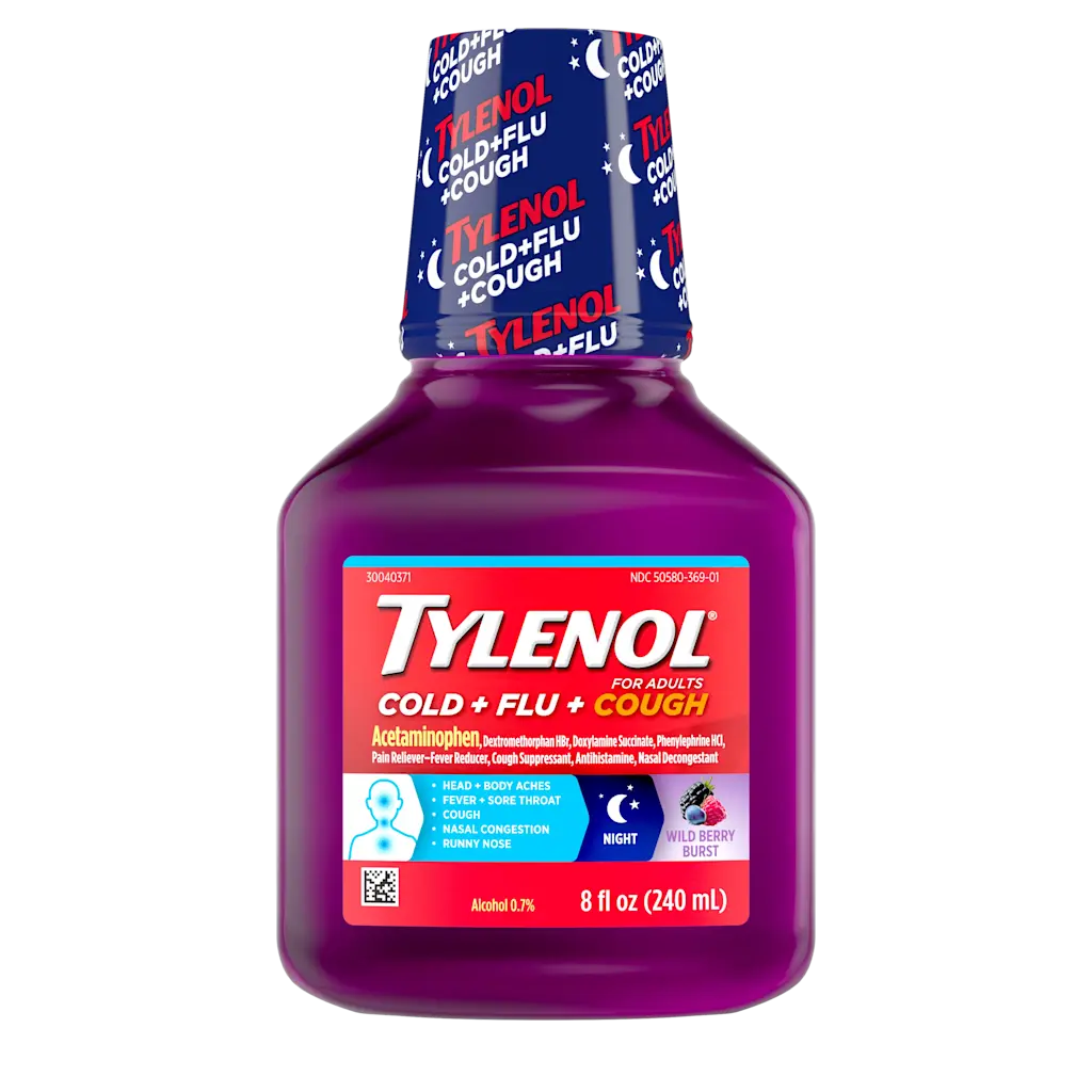 Tylenol Cold + Flu + Cough Liquid