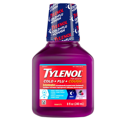 Tylenol Cold + Flu + Cough Liquid