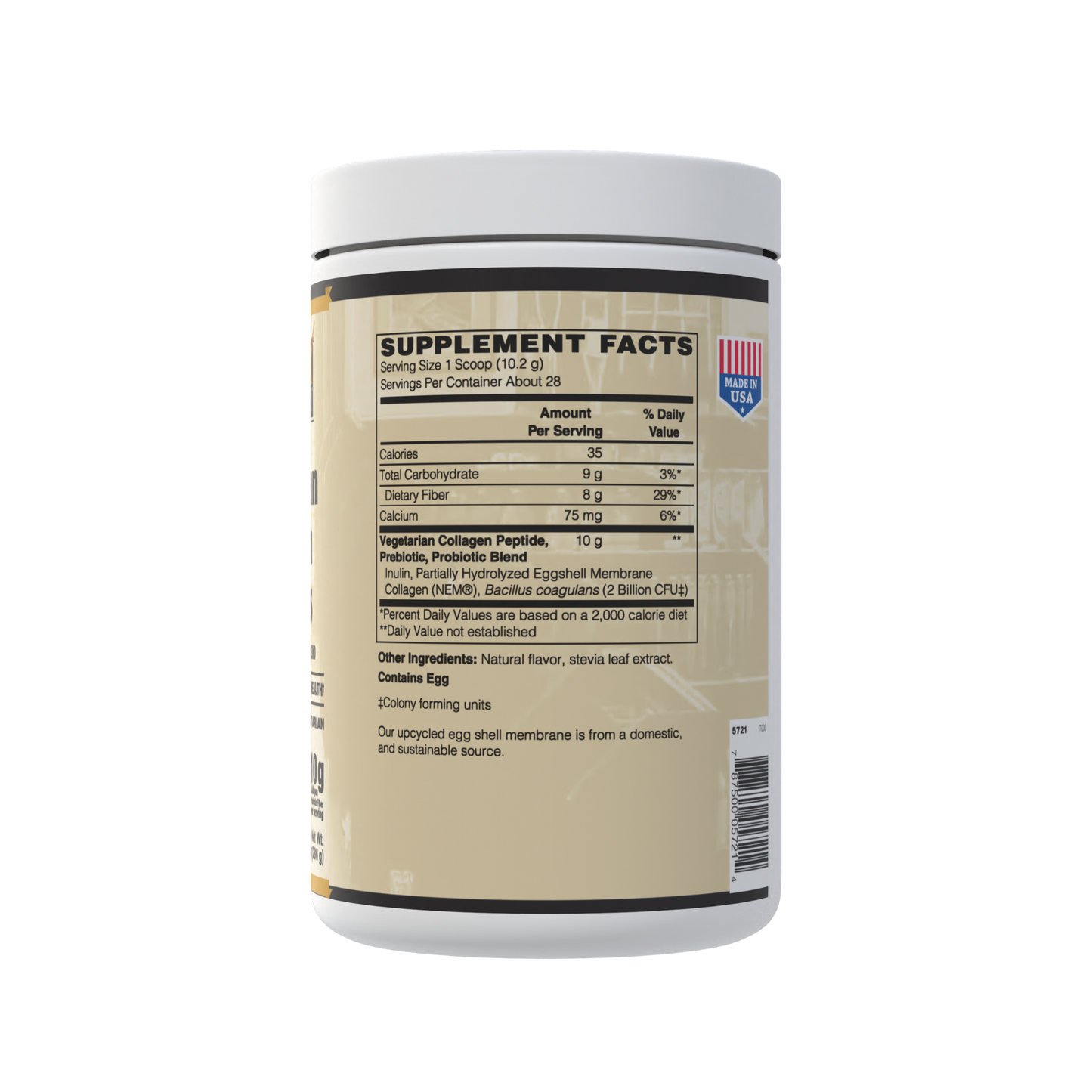 Vegetarian Collagen 10.1 oz