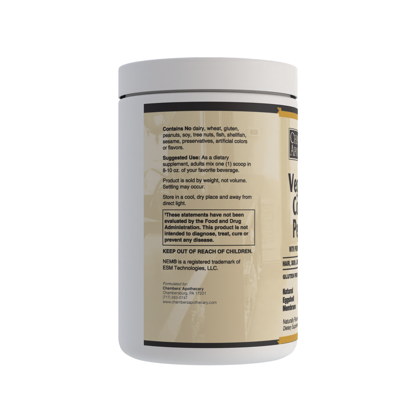 Vegetarian Collagen 10.1 oz