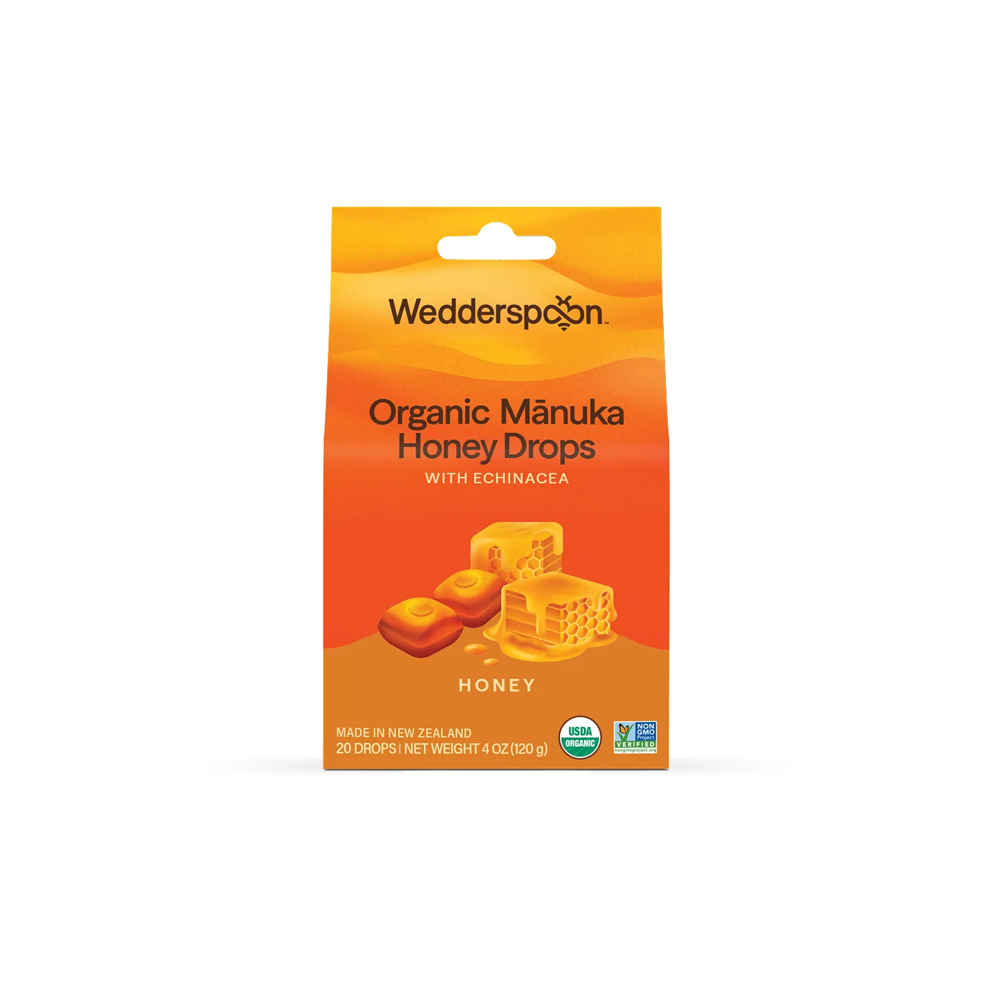 Wedderspoon Manuka Honey Drops Honey With Echinacea