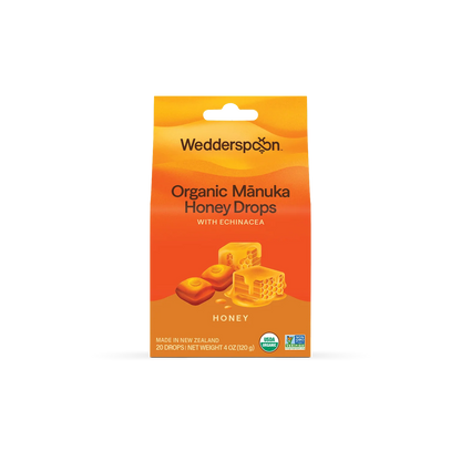 Wedderspoon Manuka Honey Drops Honey With Echinacea