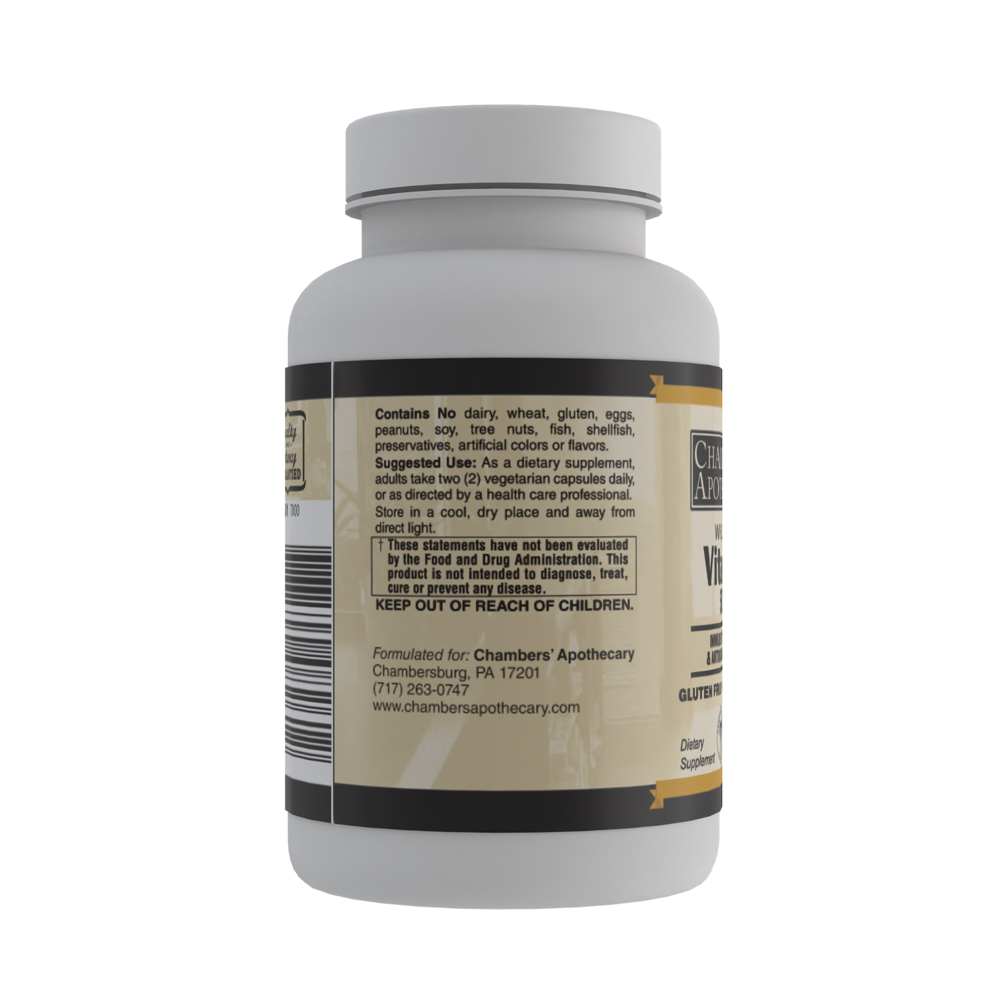 Whole Food Vitamin C 60c